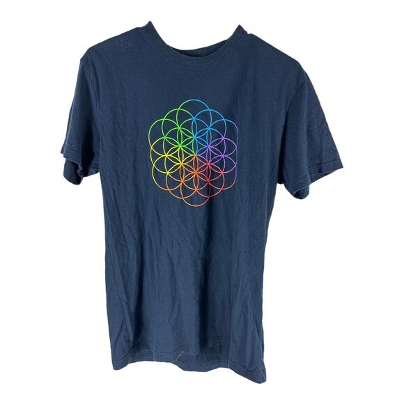 2016 Coldplay A Head Full Of Dreams World Tour Shirt Concert Size Medium *Read* - Picture 1 of 3